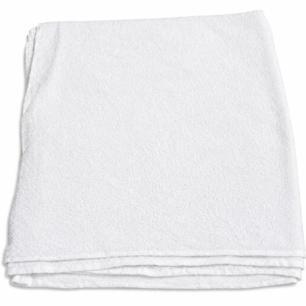 Standardtextile Cotton Blend White Canvas Blanket Bedspread Cover 67x82”